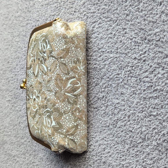 HOBO Save Face Frame Pouch In Gilded Petals - Picture 4 of 7